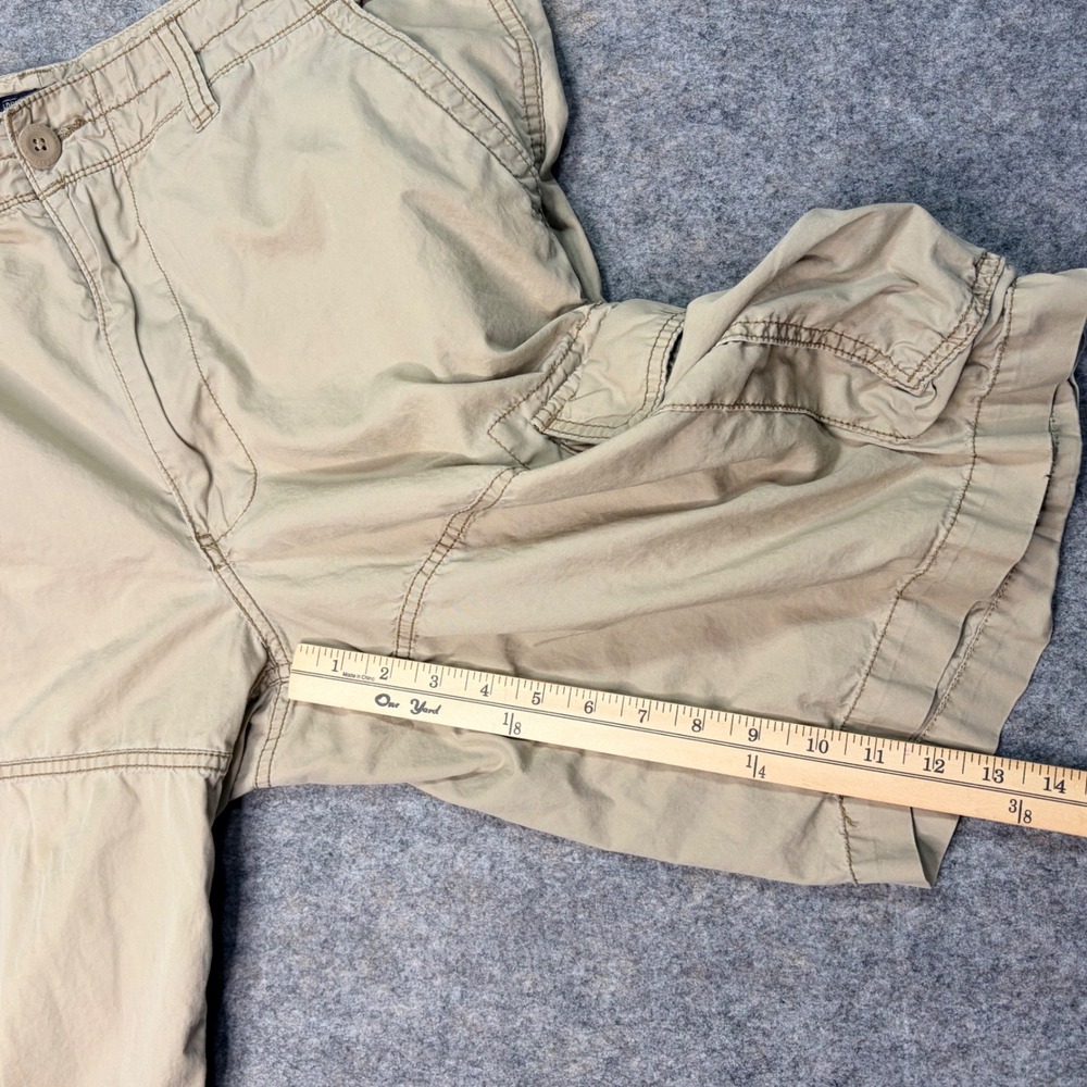 Polo Jeans Company Ralph Lauren Beige Cotton Cargo Shorts Men's Size 36 Y2K - Picture 7 of 7
